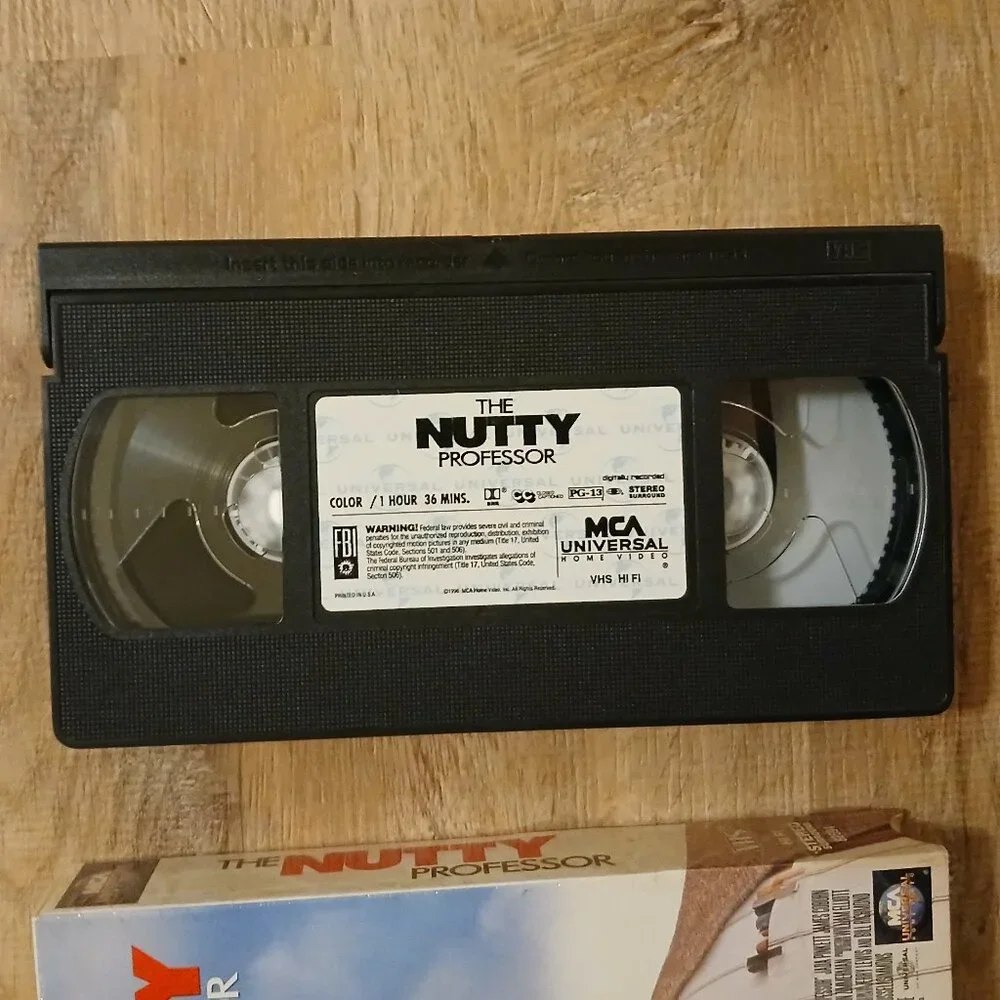 The Nutty Professor VHS - Eddie Murphy